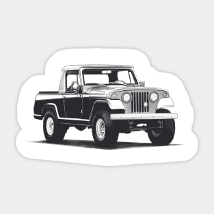 Jeepster commando Sticker